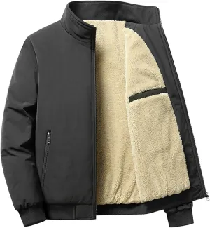Mens down jacket Winter Jacket Men Streetwear Casual Warm Corduroy Outwear Men Thick Cotton-Padded Coat