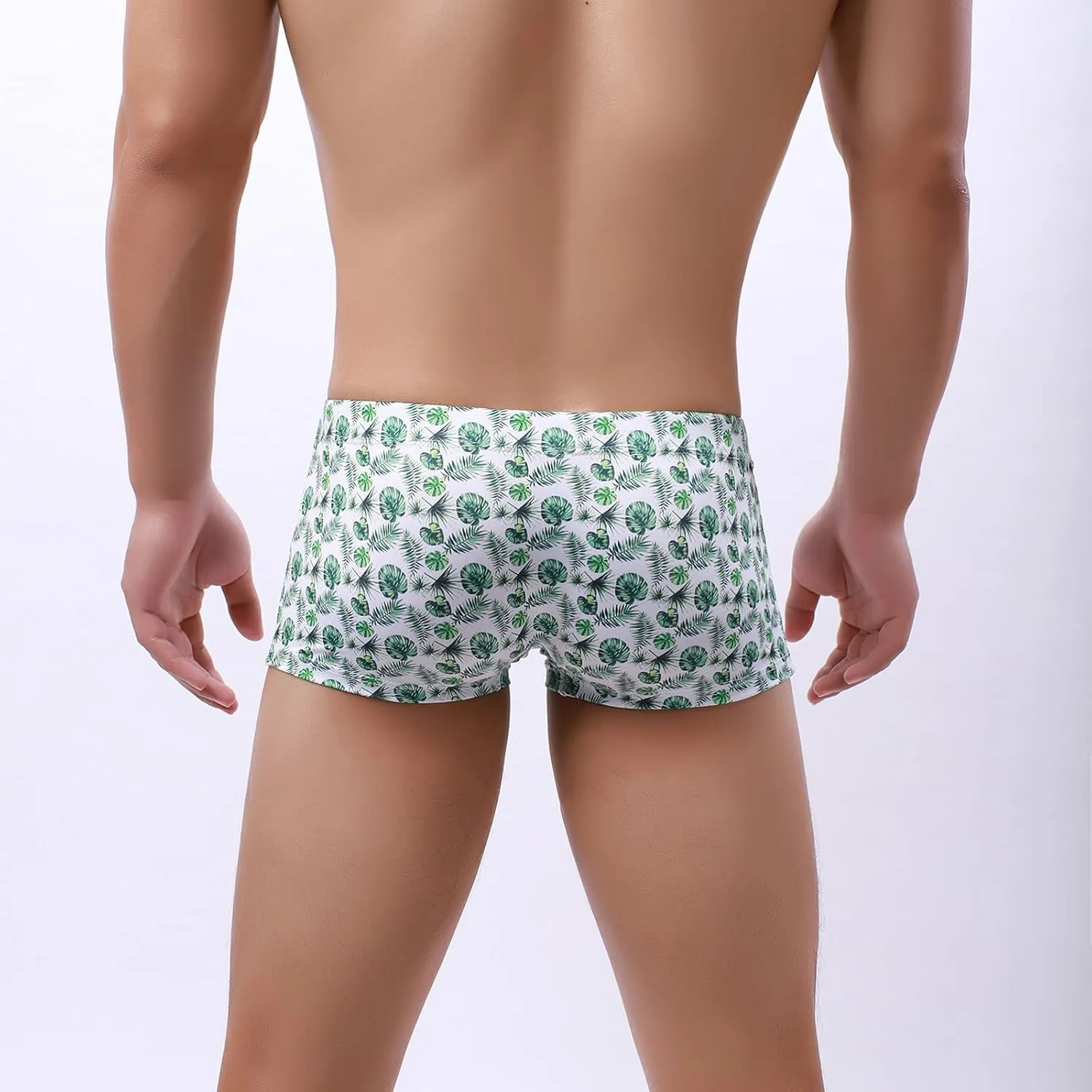 Men's Underwear Mens Trunks Underwear Lightweight Waistband Plaid Boxers