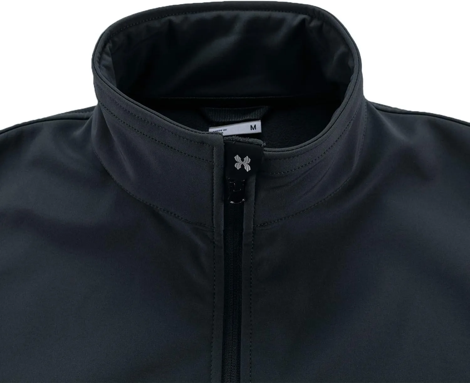 MOHEEN Men's Fleece Vest Outdoor Full Zip Softshell Sleeveless Jacket with Pockets