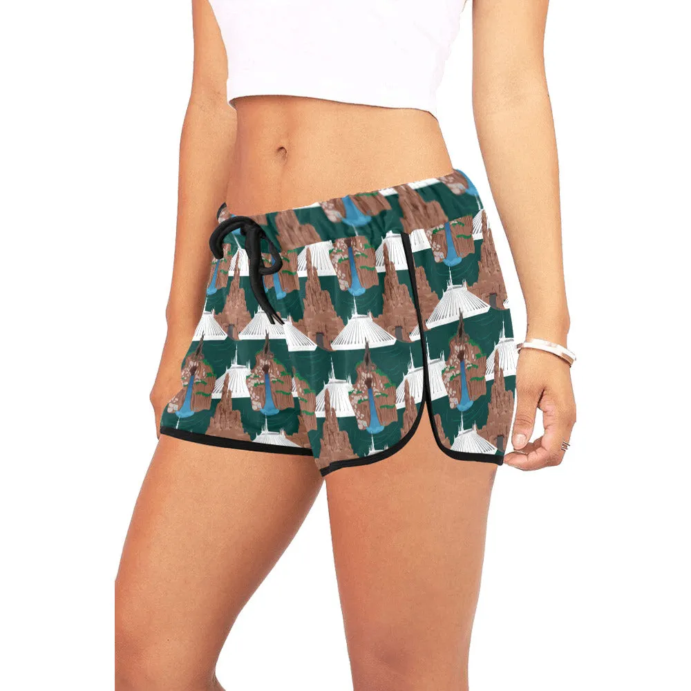 Mountains Are Calling Women's Relaxed Shorts