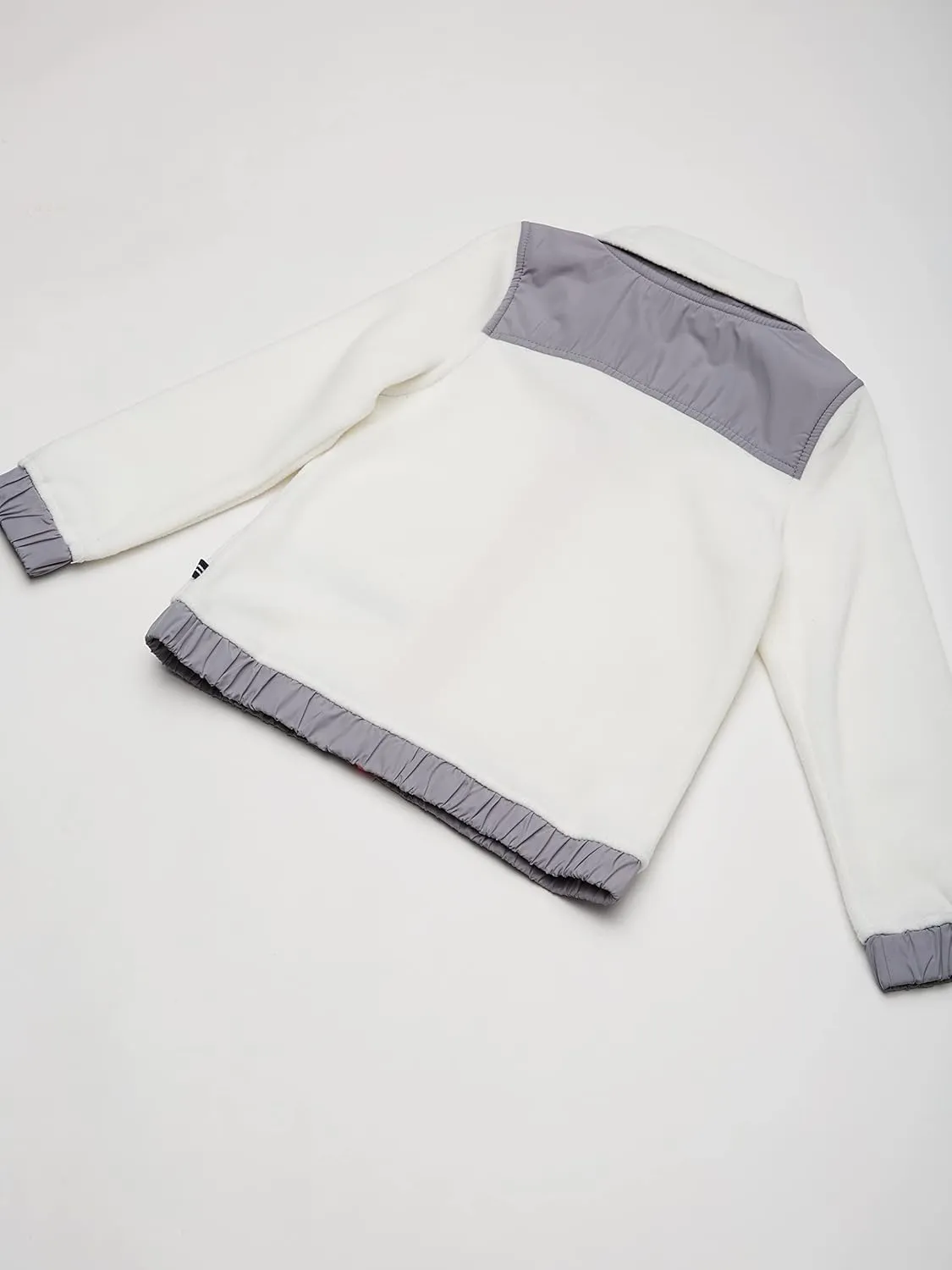 Nautica Girls' Full-Zip Fleece Jacket, Signature Logo Design, Lightweight & Wind Resistant