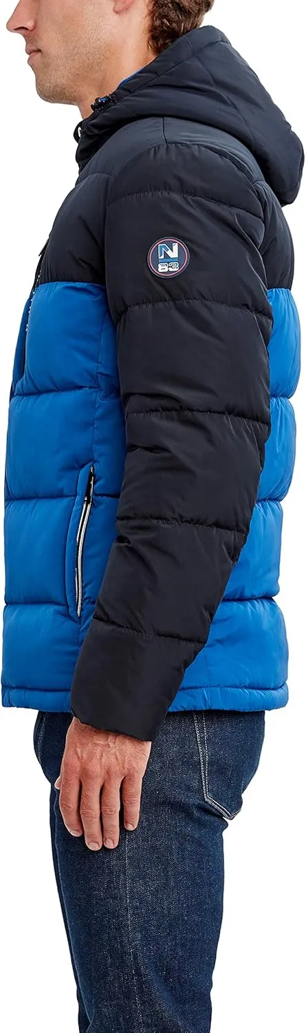 Nautica Men's Hooded Parka Jacket, Water and Wind Resistant