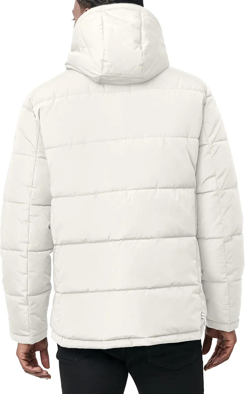 Nautica Men's Hooded Parka Jacket, Water and Wind Resistant