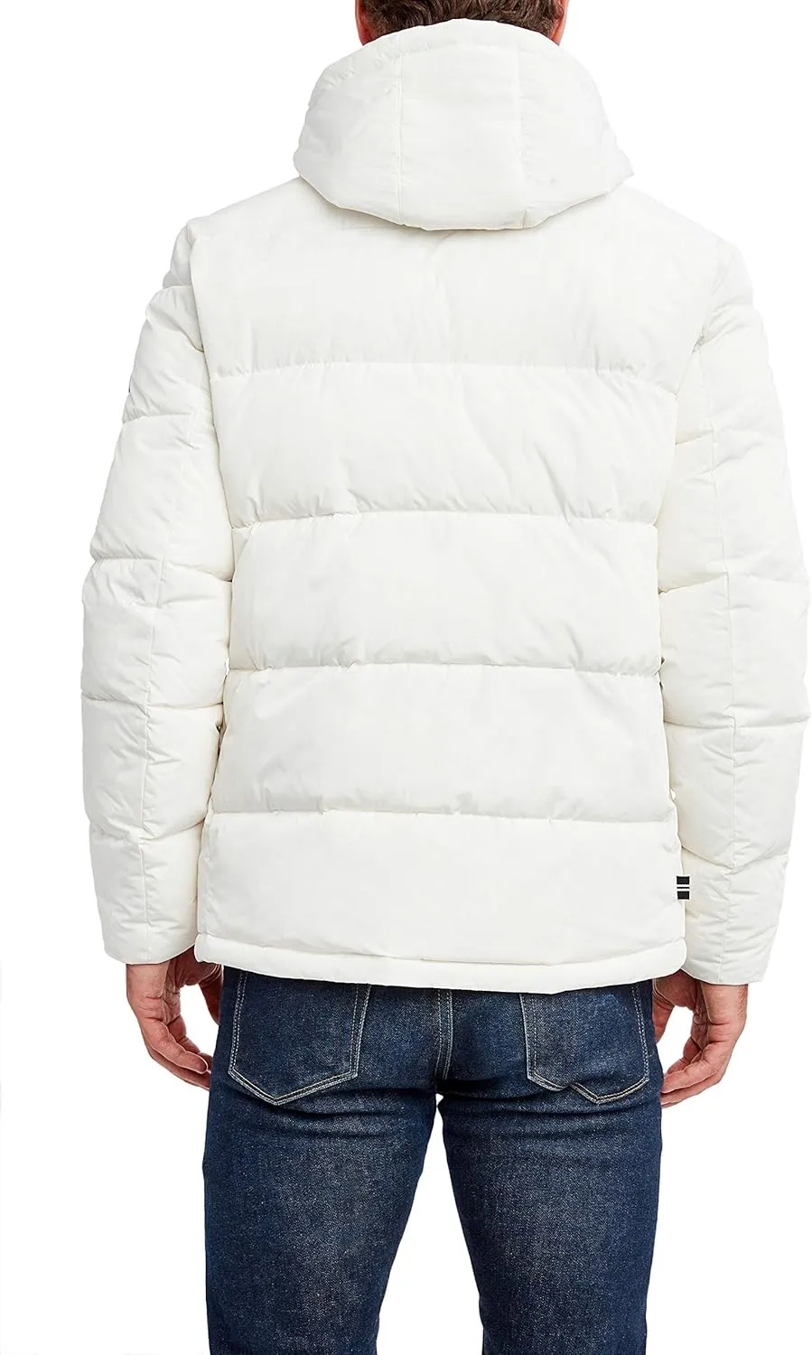 Nautica Men's Hooded Parka Jacket, Water and Wind Resistant