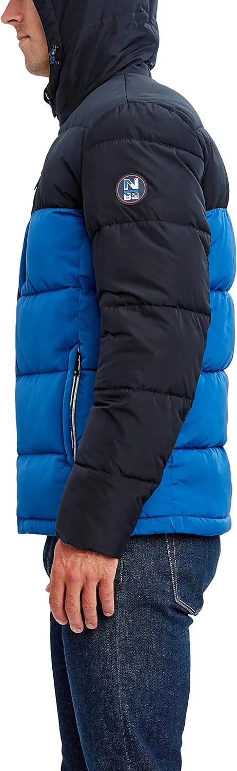 Nautica Men's Hooded Parka Jacket, Water and Wind Resistant