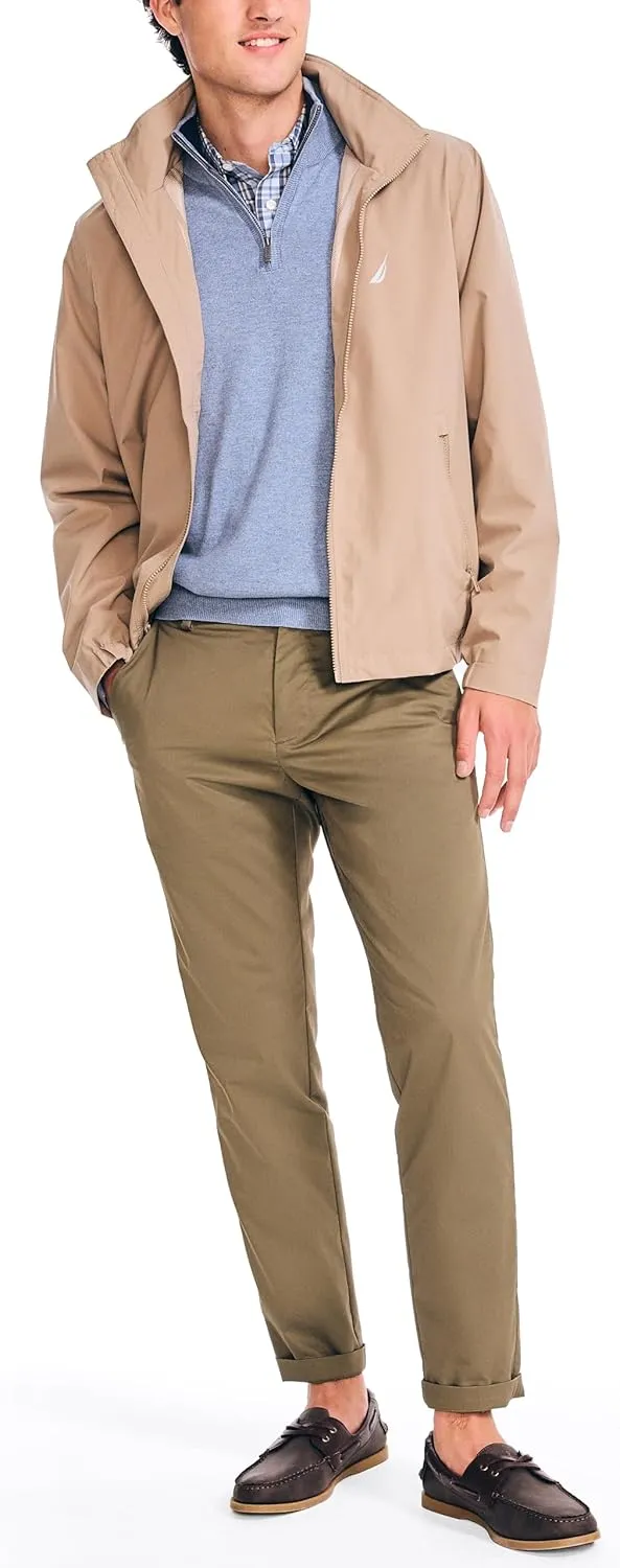 Nautica Men's Rainbreaker Bomber Jacket