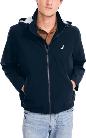 Nautica Men's Rainbreaker Bomber Jacket