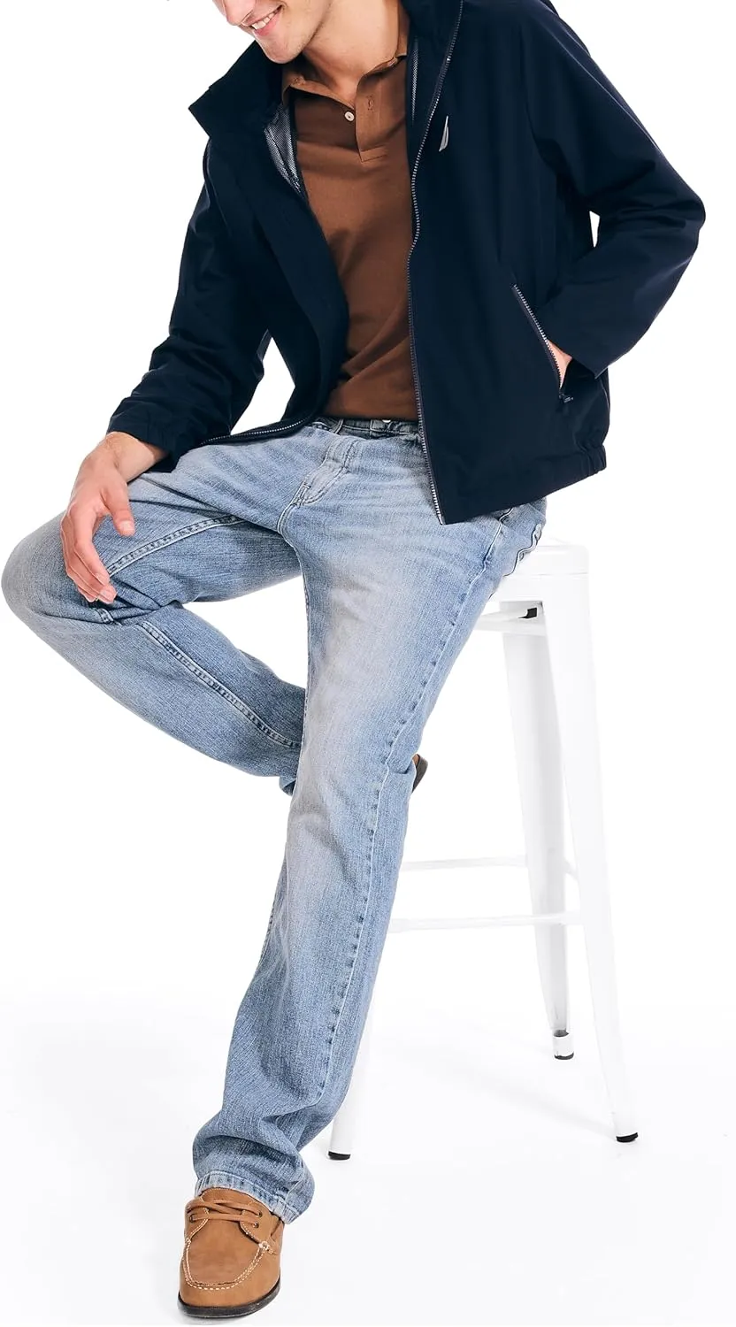 Nautica Men's Rainbreaker Bomber Jacket