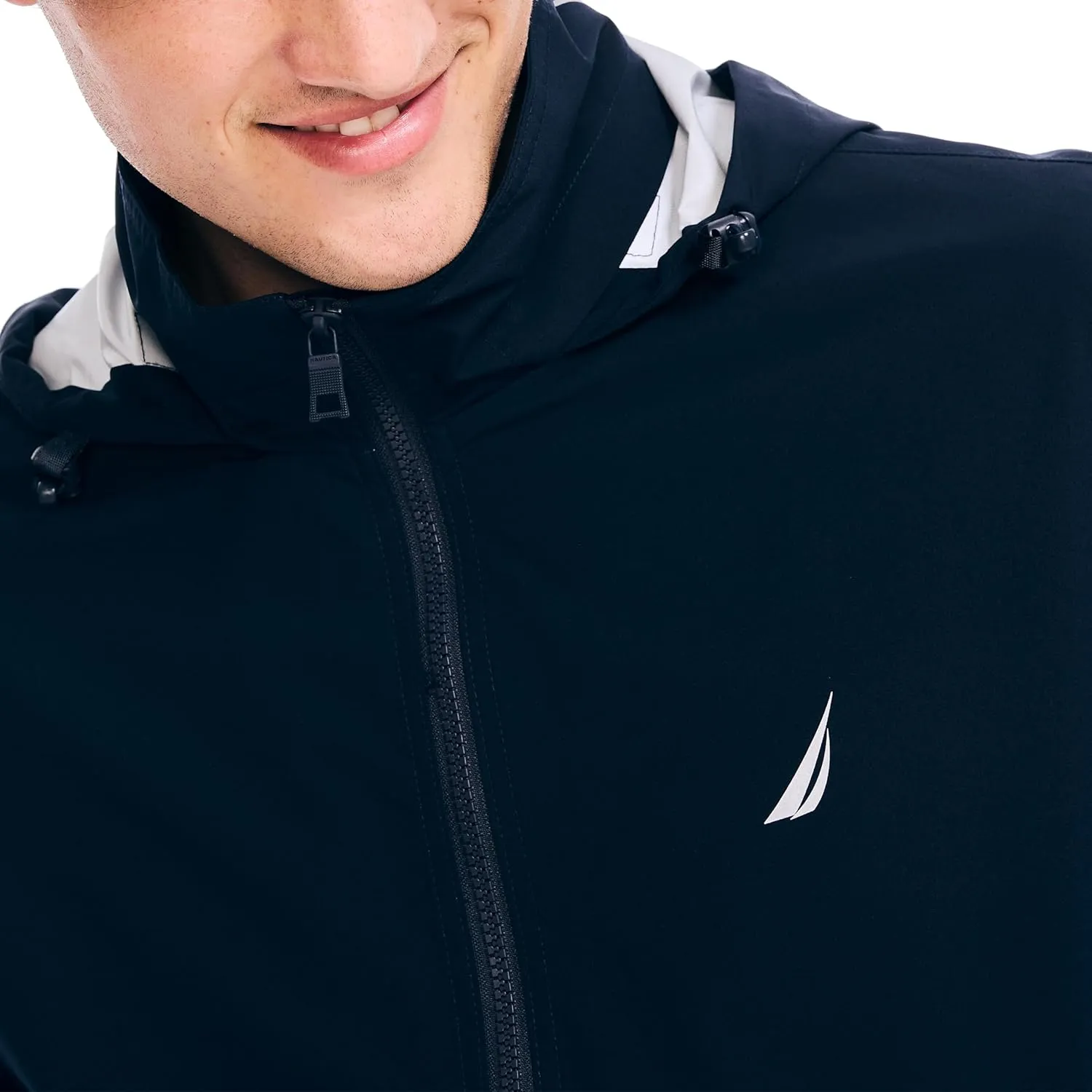 Nautica Men's Rainbreaker Bomber Jacket