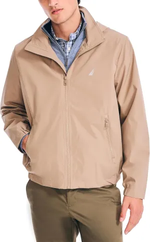 Nautica Men's Rainbreaker Bomber Jacket
