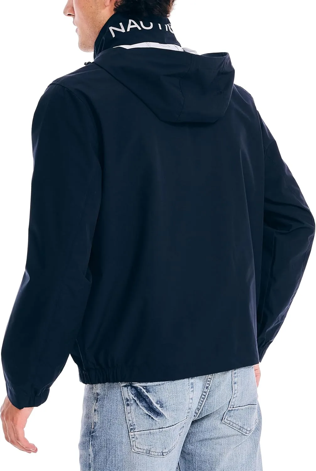 Nautica Men's Rainbreaker Bomber Jacket