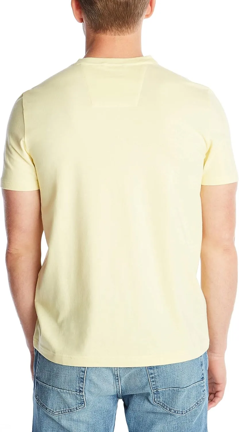 Nautica Men's Short Sleeve Solid Slim Fit V-Neck T-Shirt