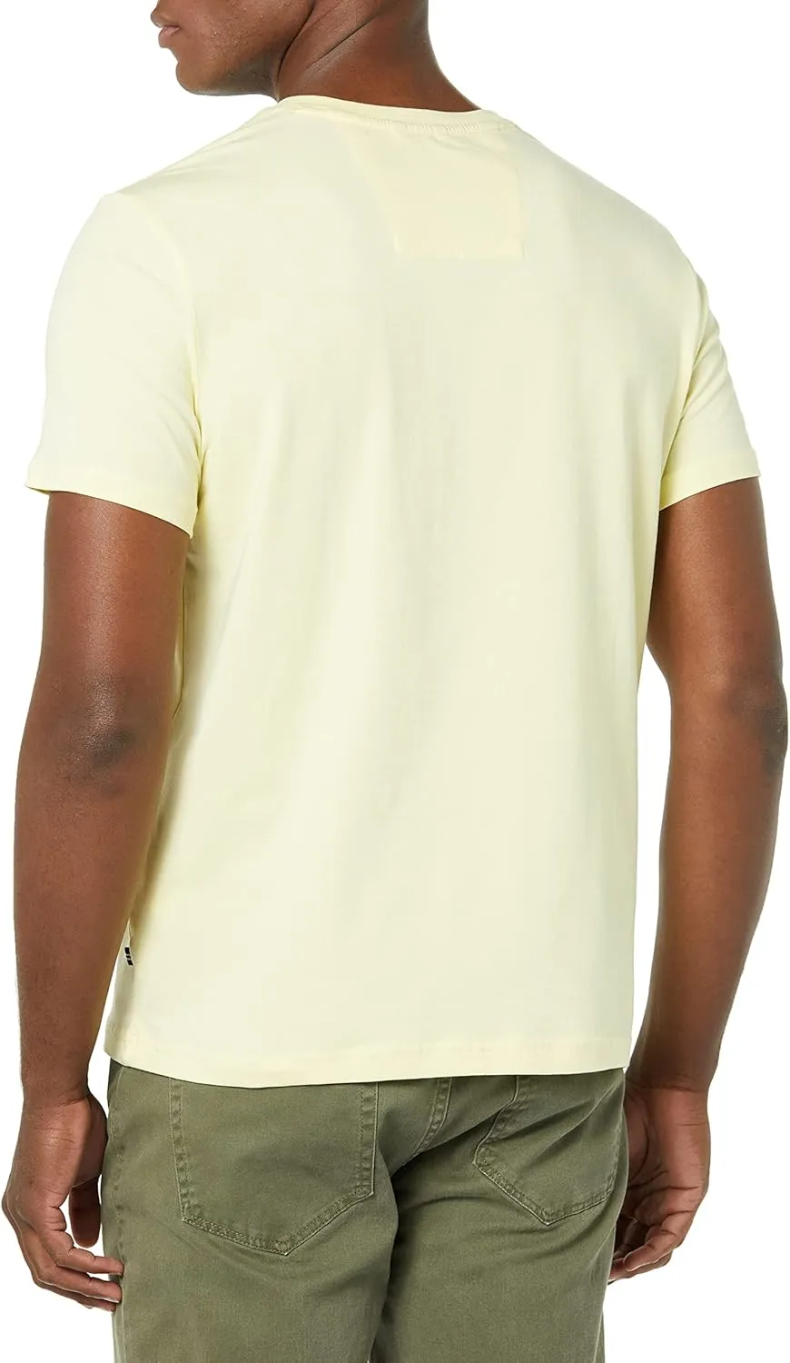Nautica Men's Short Sleeve Solid Slim Fit V-Neck T-Shirt