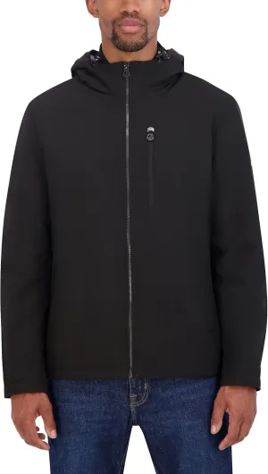 Nautica Men's Transitional Sherpa Lined Hooded Jacket