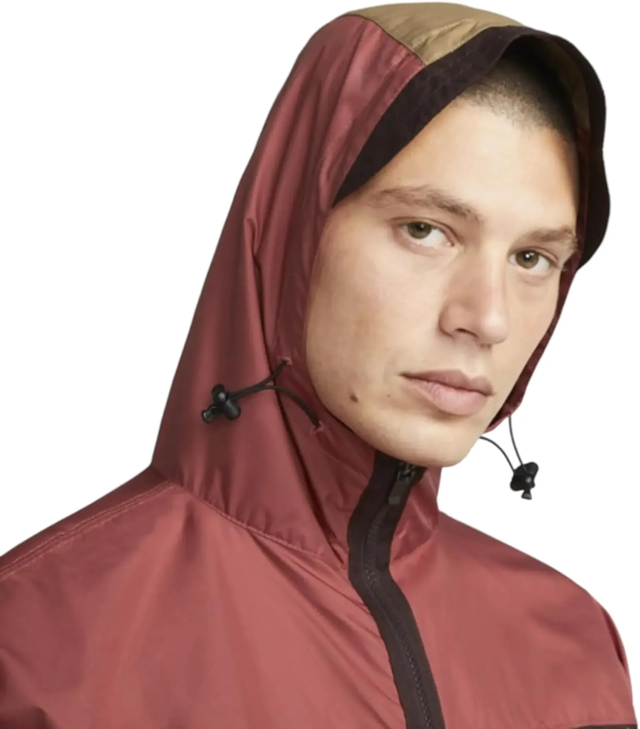 Nike Men's Woven Wind Resistant Hooded Jacket