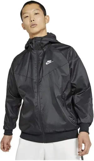Nike Men's Woven Wind Resistant Hooded Jacket
