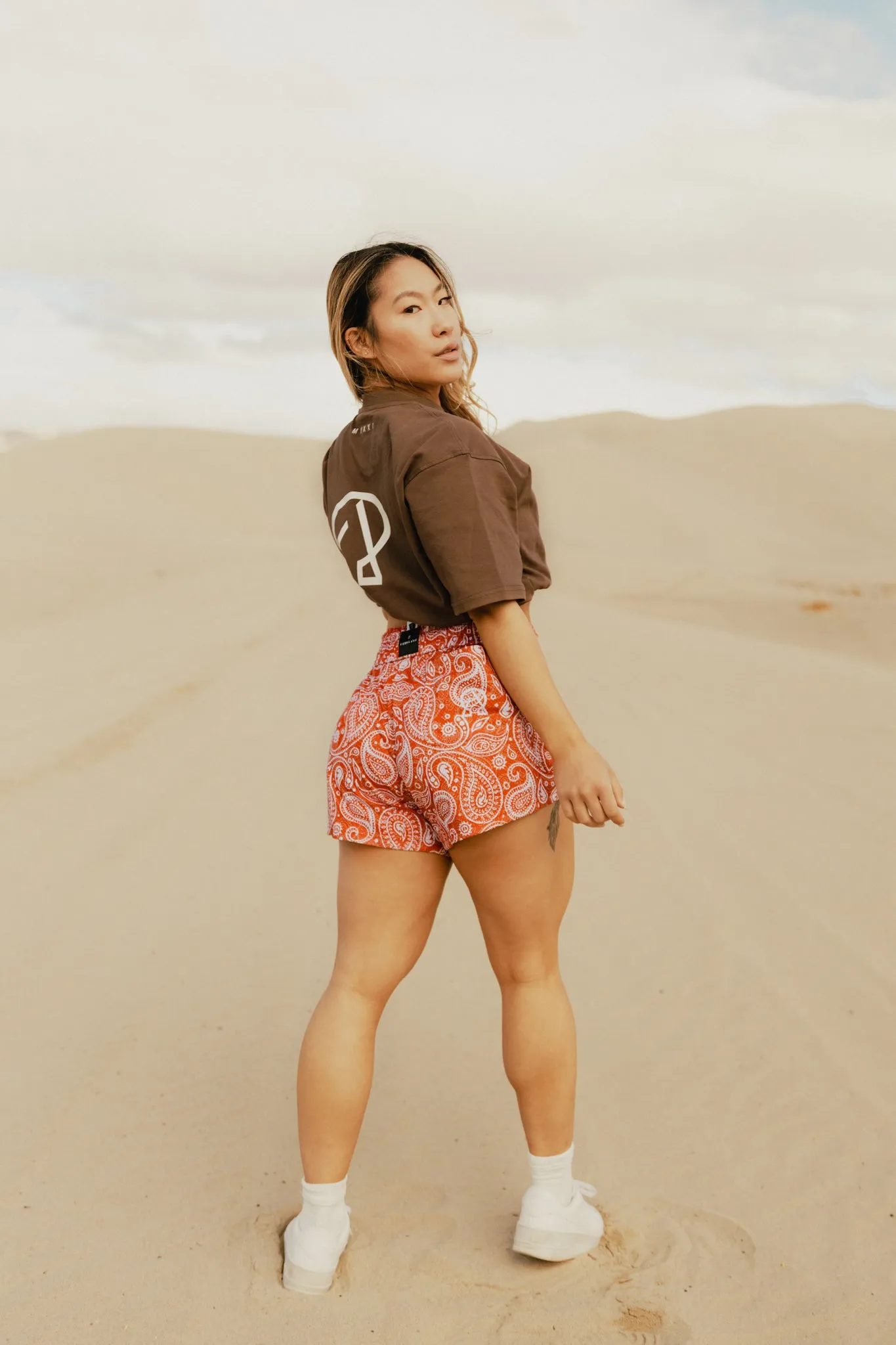 OG PAISLEY MESH SHORT