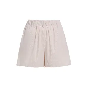 Phile Shorts Beige/White Stripes