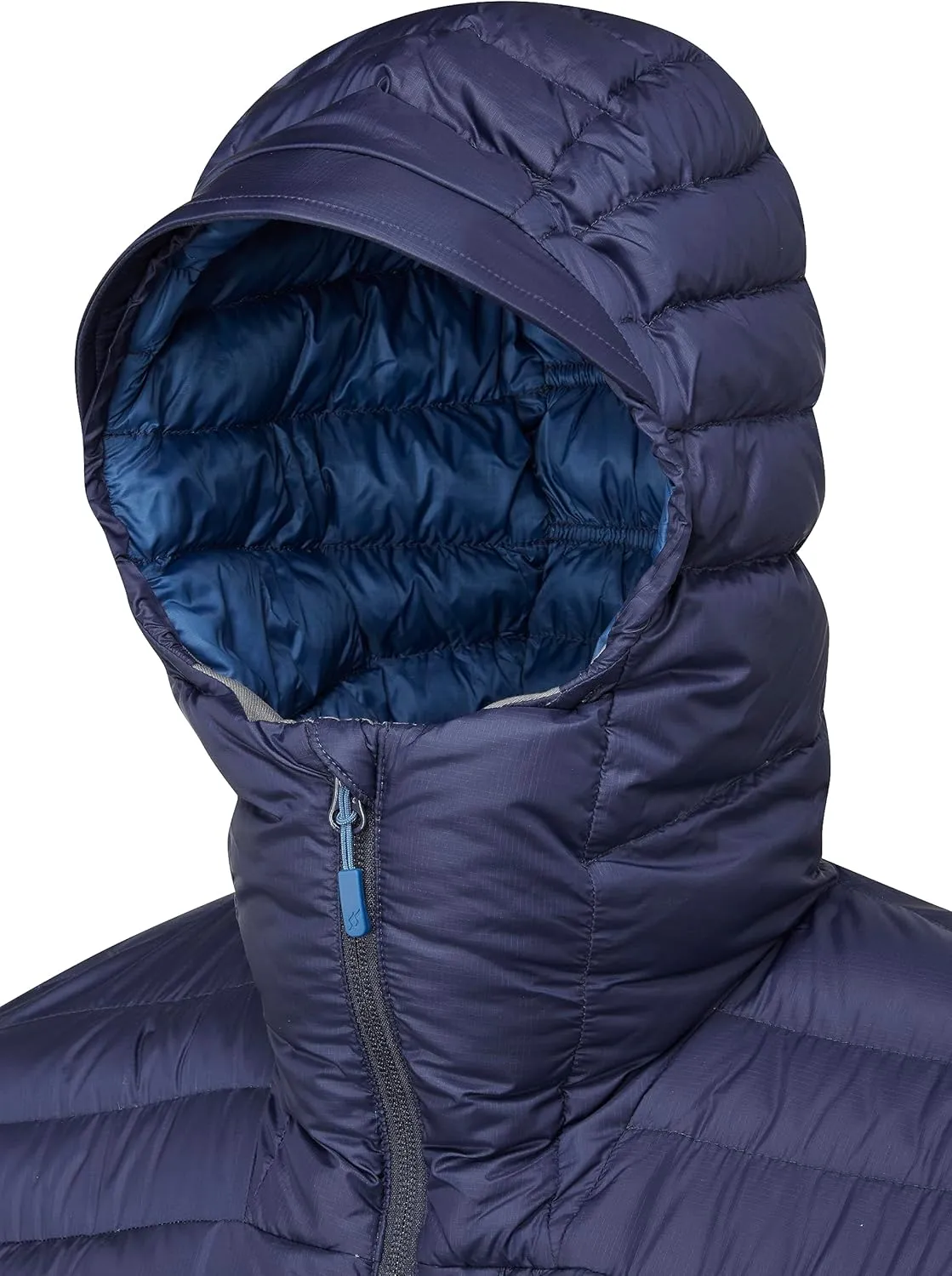 Rab Men's Microlight Alpine 700-Fill Down Hooded Puffer Jacket for Hiking & Skiing