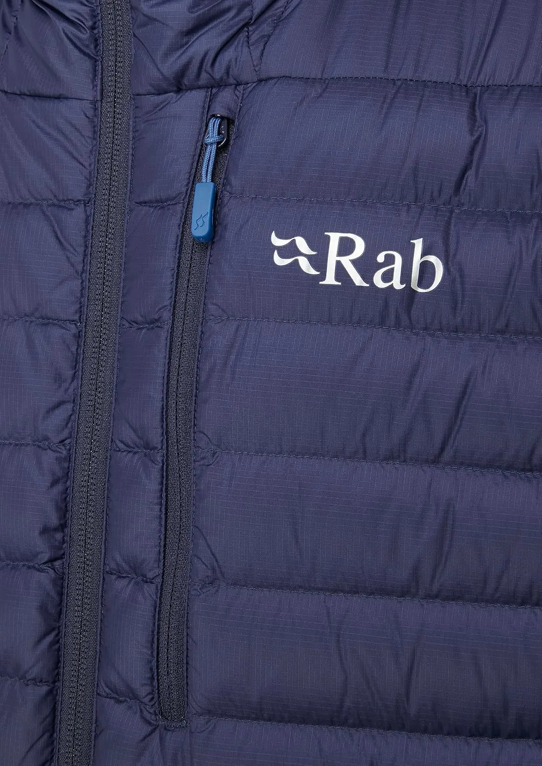 Rab Men's Microlight Alpine 700-Fill Down Hooded Puffer Jacket for Hiking & Skiing