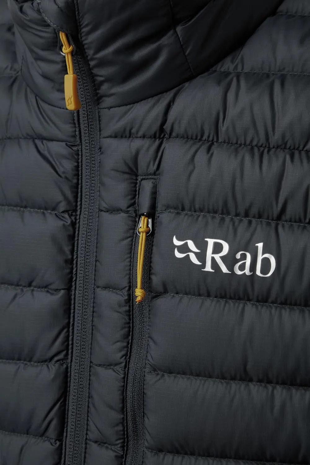 Rab Men's Microlight Down Lightweight Vest for Hiking & Skiing