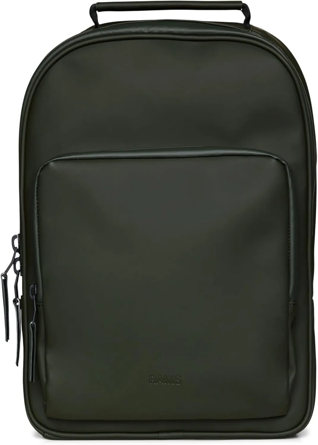 RAINS Regular Book Daypack, Backpack, Laptop Bag, Waterproof, 2 Year Warranty, Green