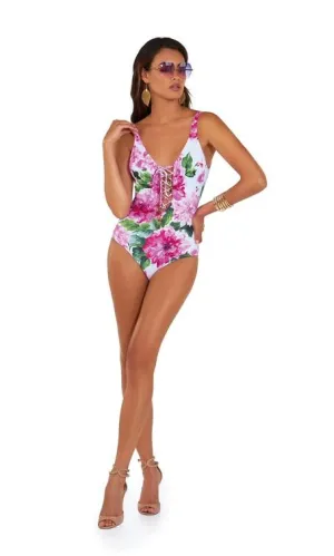 Roidal Nina Lace Front Swimsuit