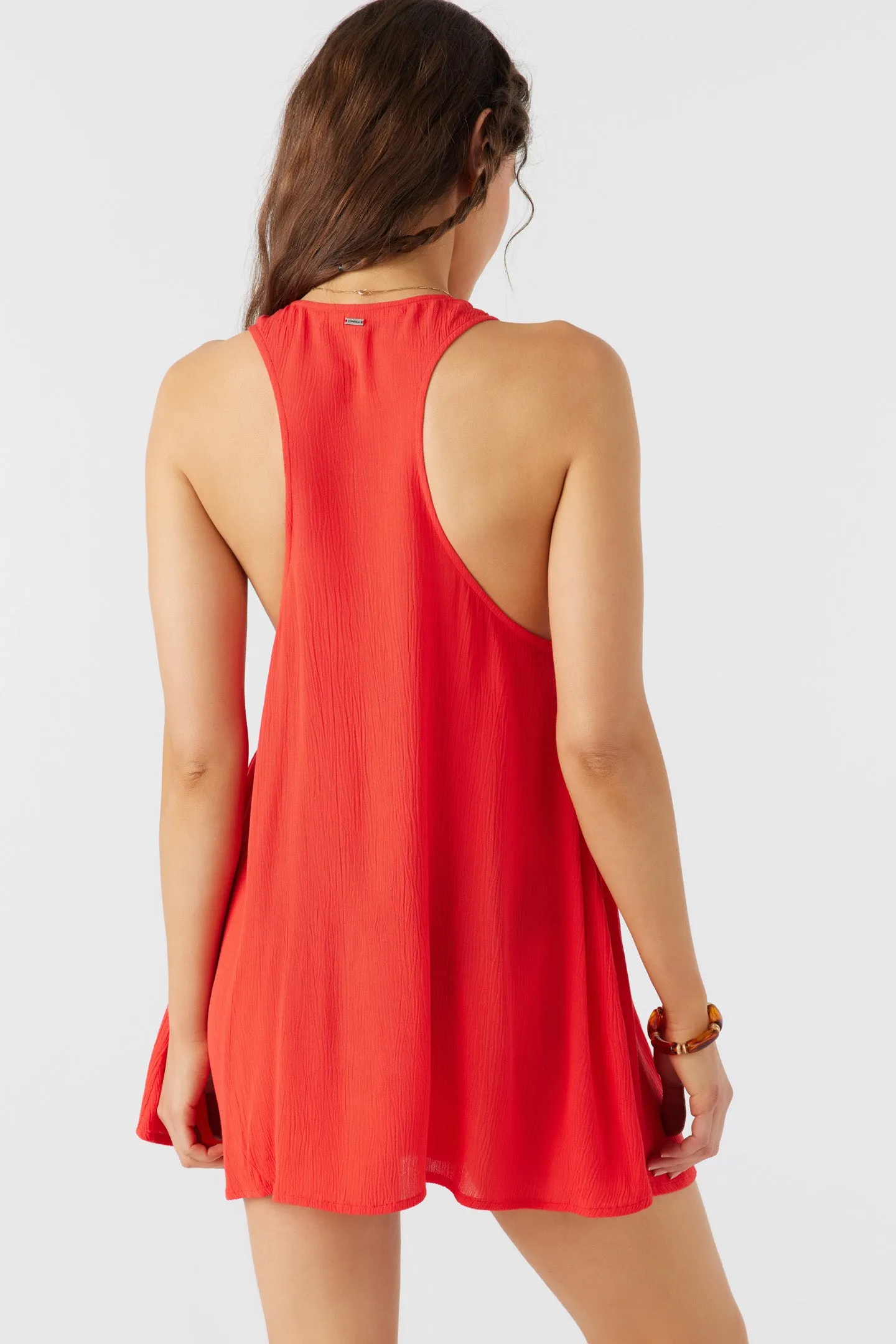 SALTWATER SOLIDS SARAH COVER UP