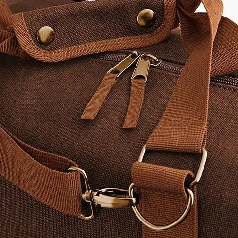 Scots Guards Vintage Canvas Satchel
