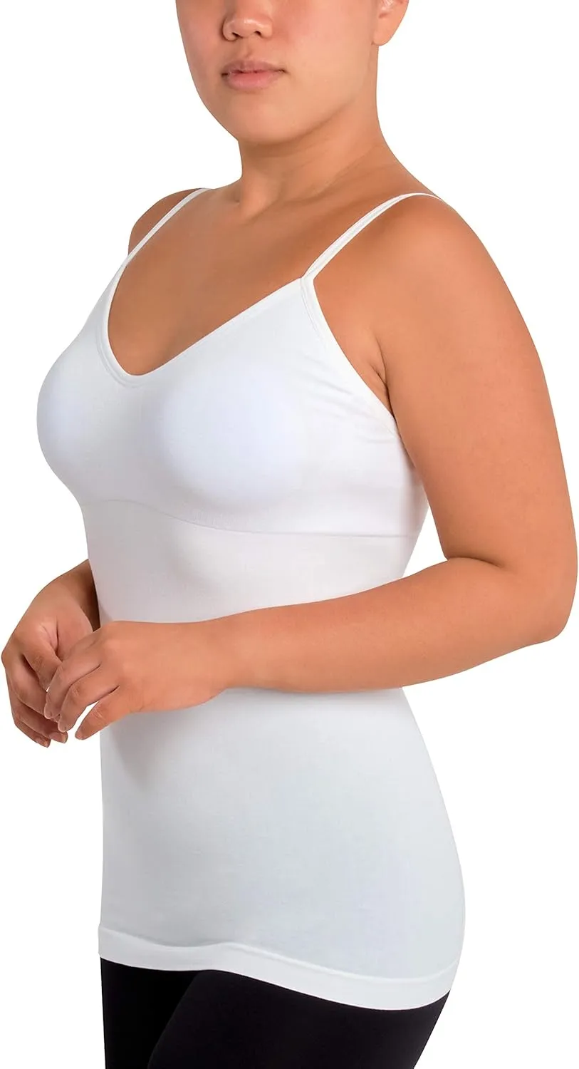 Skinnygirl Women's Scoop Neck Layering Camisole, 2-Pack