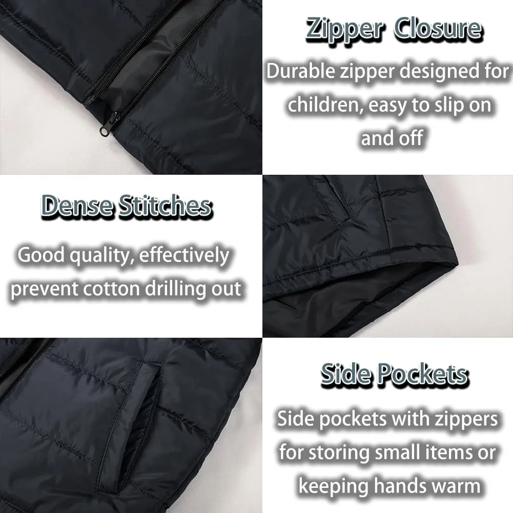 SNOW DREAMS Boys Winter Coat Ski Jacket Puffer Fleece Lined Waterproof Camouflage Warm Hooded Outerwear