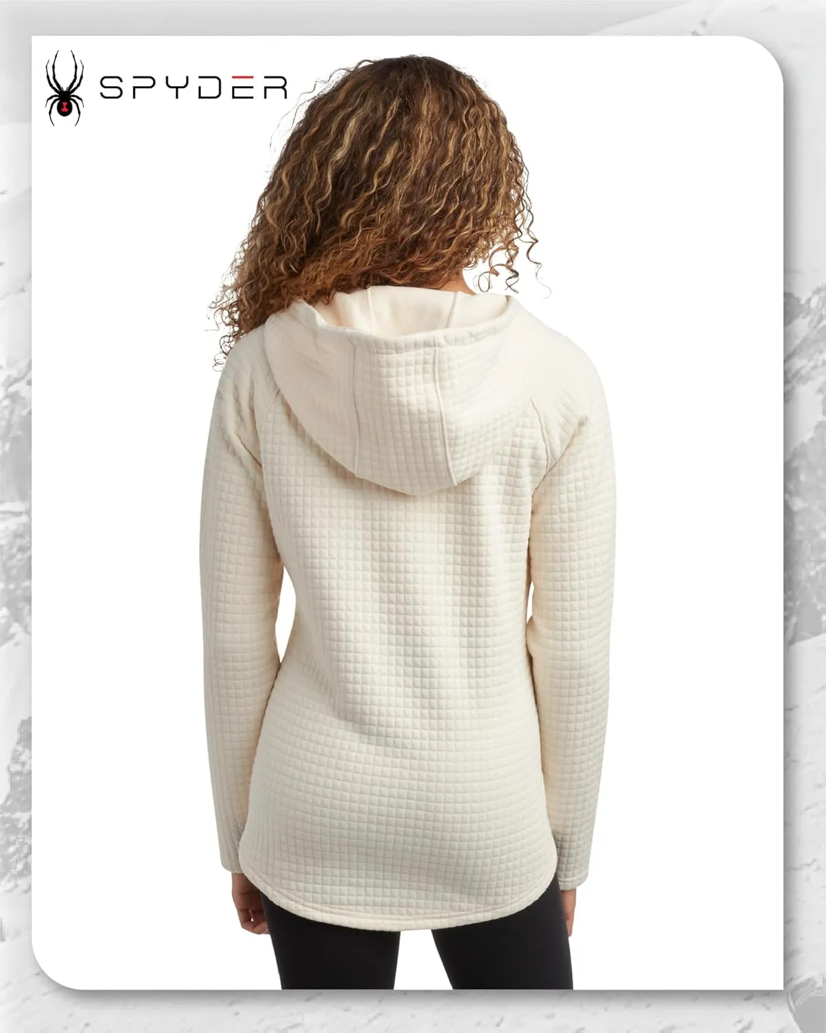 Spyder Women's Active Sweatshirt - UPF 30  Heavyweight Fleece Wind-Resistant Performance Sweatshirt for Women (Sizes: S-XL)