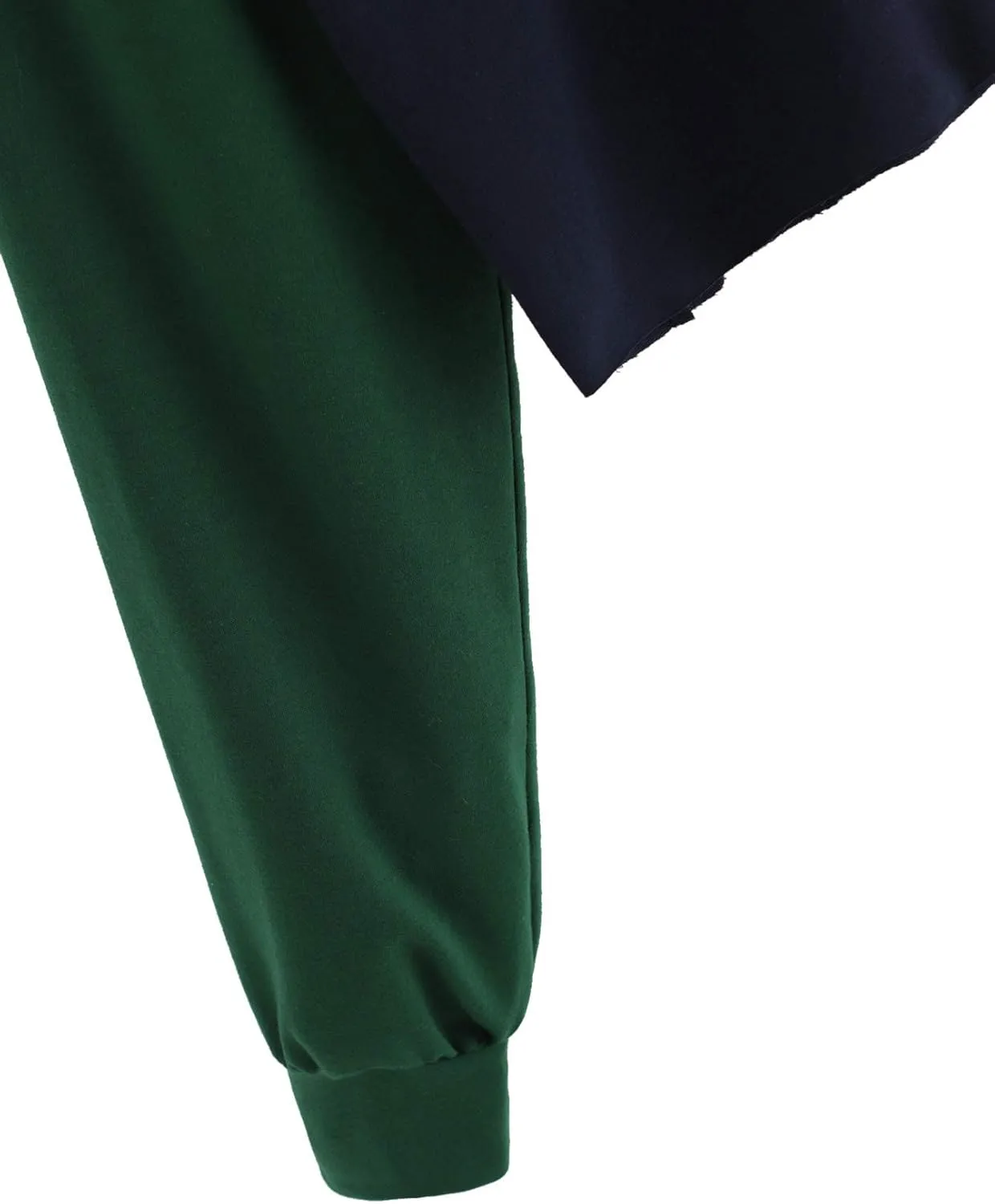 SweatyRocks Women's Letter Print Color Block Crop Sweatshirt Long Sleeve Pullover Tops