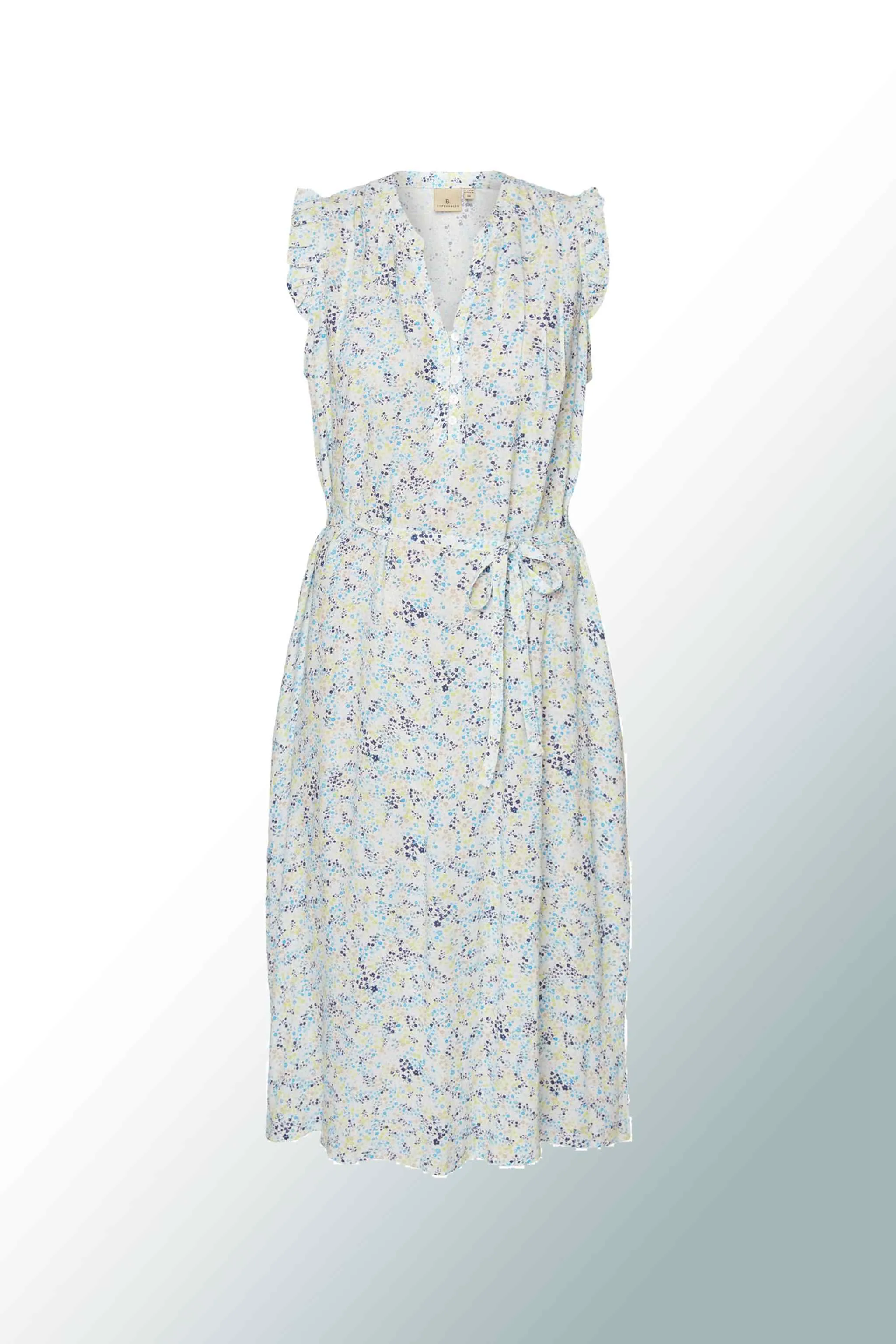 Swim Cap Blue Dress