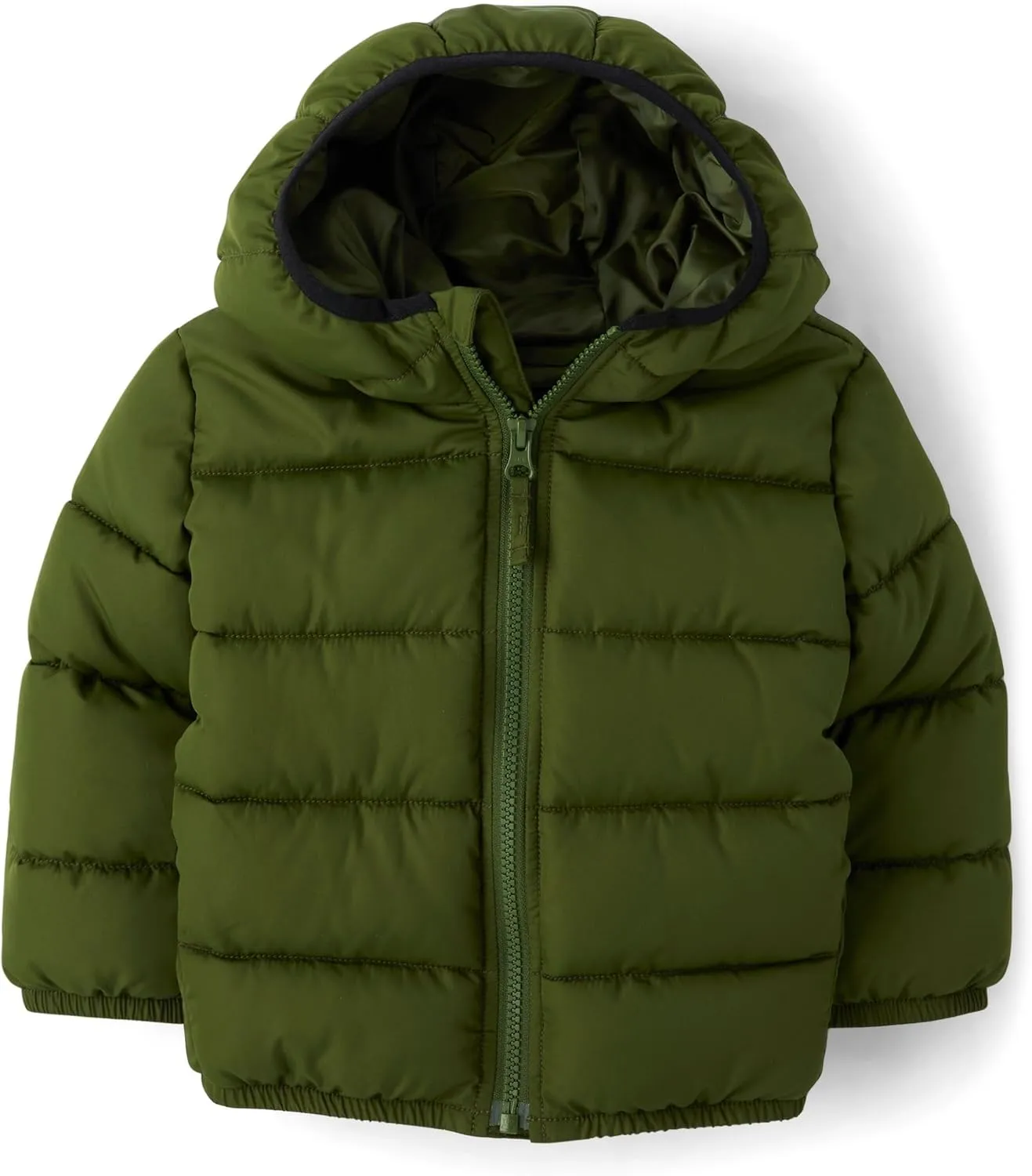 The Children's Place Baby and Toddler Boys' Medium Weight Wind-Resistant, Water-Resistant Puffer Jacket