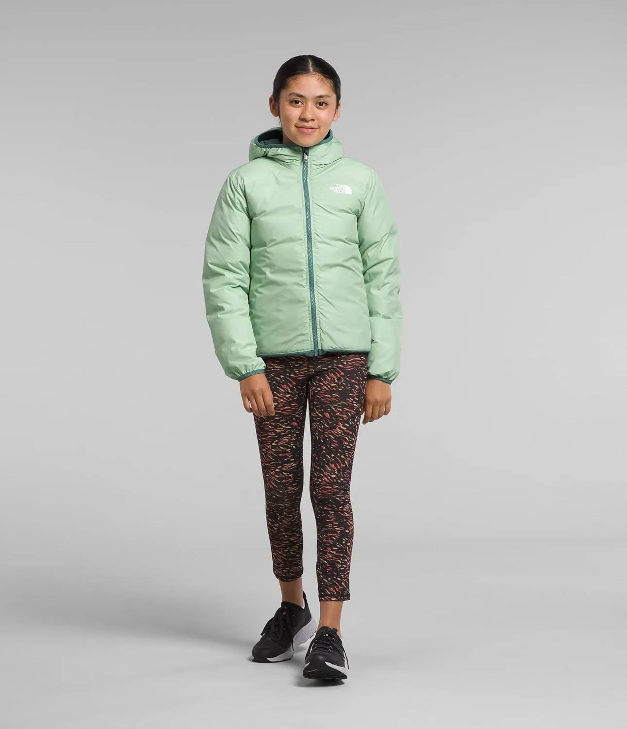 THE NORTH FACE Girls Reversible North Down Hooded Jacket (Little Kids/Big Kids)
