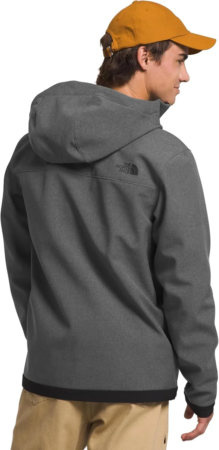 THE NORTH FACE Mens Apex Bionic 3 DWR Softshell Hooded Jacket - PFAS Free