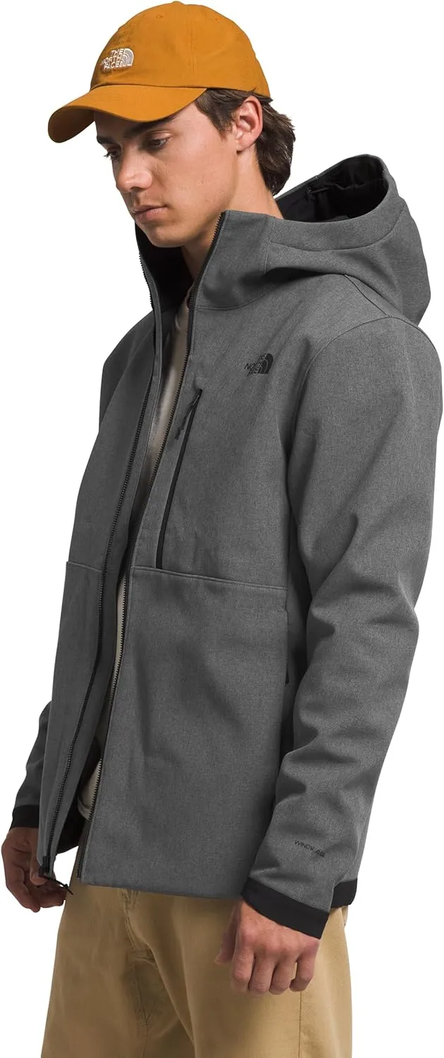 THE NORTH FACE Mens Apex Bionic 3 DWR Softshell Hooded Jacket - PFAS Free