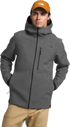 THE NORTH FACE Mens Apex Bionic 3 DWR Softshell Hooded Jacket - PFAS Free