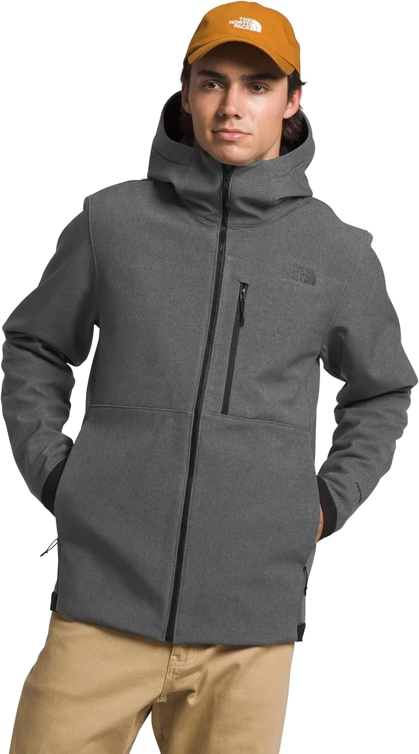 THE NORTH FACE Mens Apex Bionic 3 DWR Softshell Hooded Jacket - PFAS Free