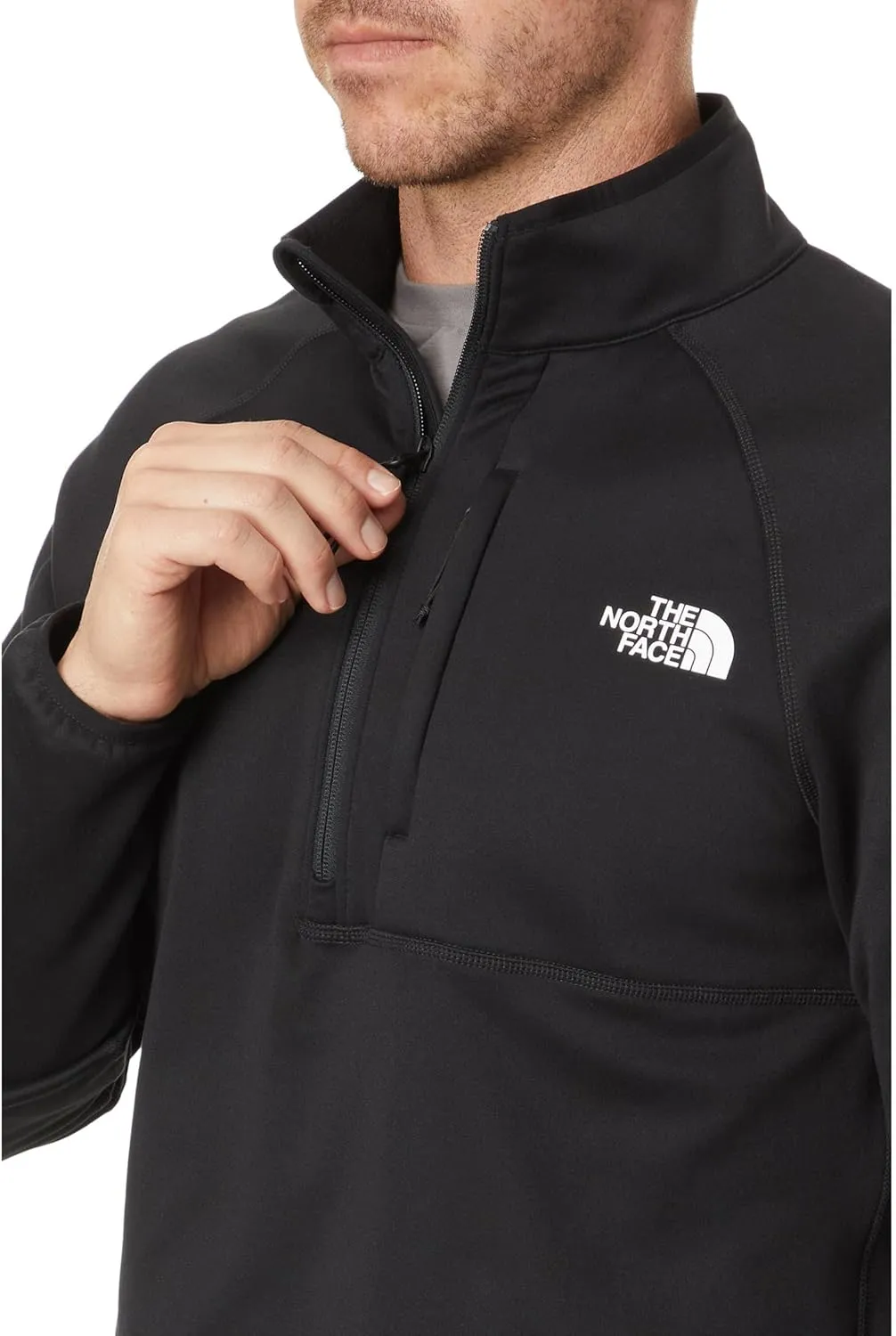 THE NORTH FACE Men's Canyonlands  Zip Pullover Sweatshirt - PFAS Free