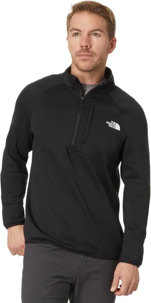 THE NORTH FACE Men's Canyonlands  Zip Pullover Sweatshirt - PFAS Free