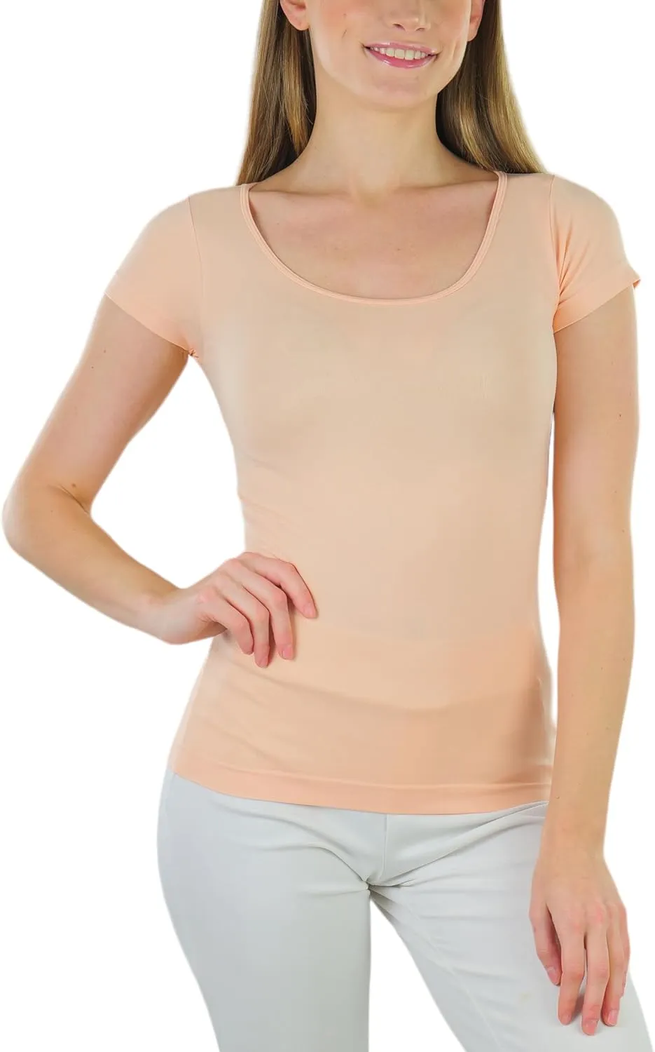 ToBeInStyle Women's Fitted Adjustable Spaghetti Strap Camisole