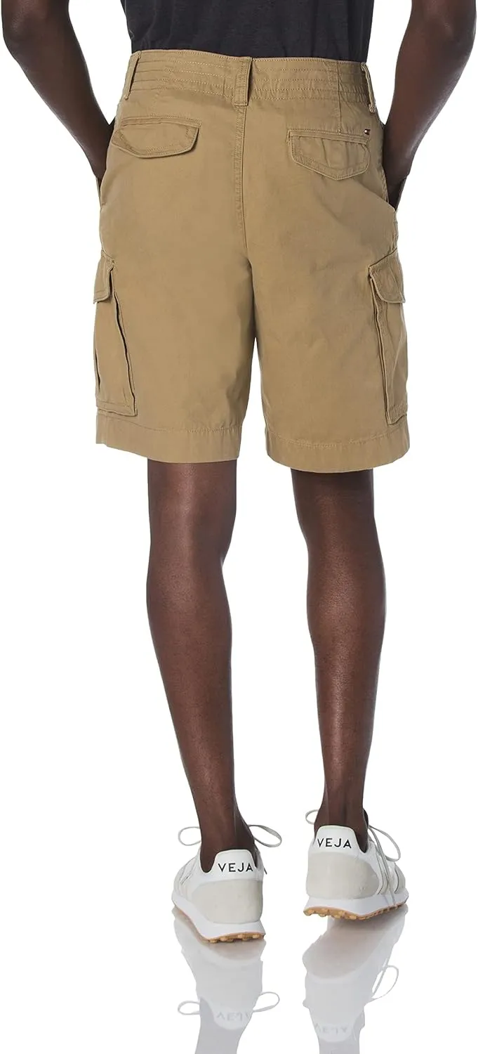 Tommy Hilfiger Men's 6 Pocket Stretch Cotton Cargo Shorts