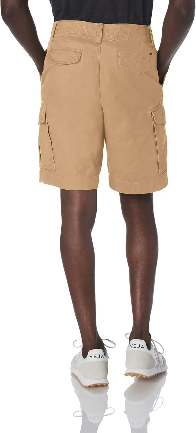 Tommy Hilfiger Men's 6 Pocket Stretch Cotton Cargo Shorts