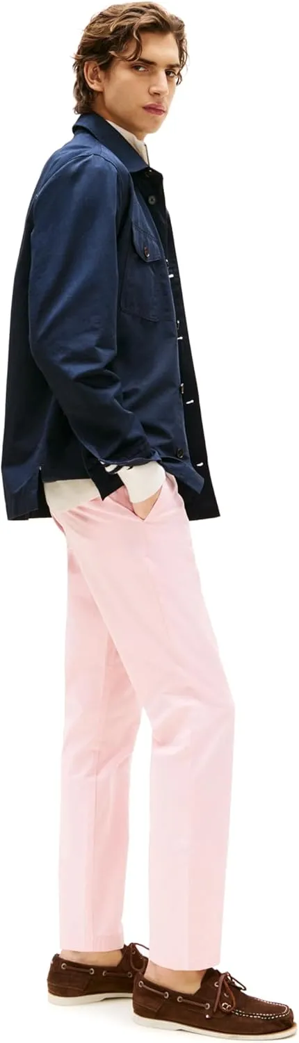 Tommy Hilfiger Men's Stretch Cotton Chino Pants in Slim Fit