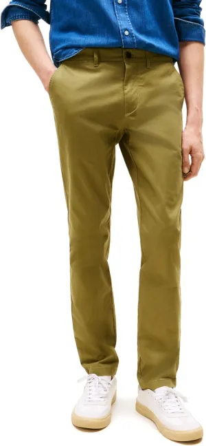 Tommy Hilfiger Men's Stretch Cotton Chino Pants in Slim Fit