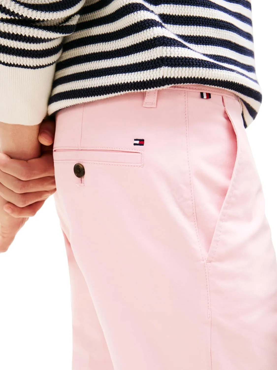 Tommy Hilfiger Men's Stretch Cotton Chino Pants in Slim Fit