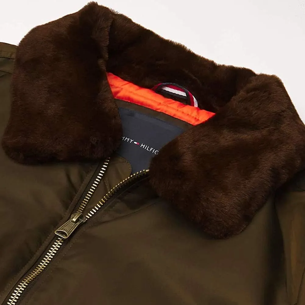 Tommy Hilfiger Men's Tommy Hilfiger Men's Laydown Removable Pile Collar Officer Jacket