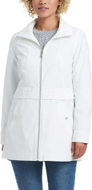 Vince Camuto Women's Lightweight Water and Wind Resistant Rain Jacket